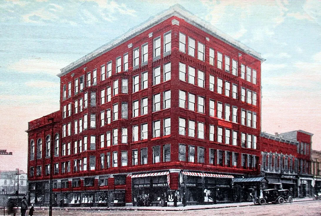Vintage view from the west
