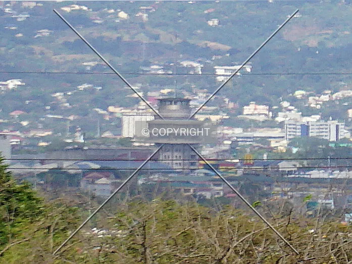 Distant view from the southwest; :February 26, 2018