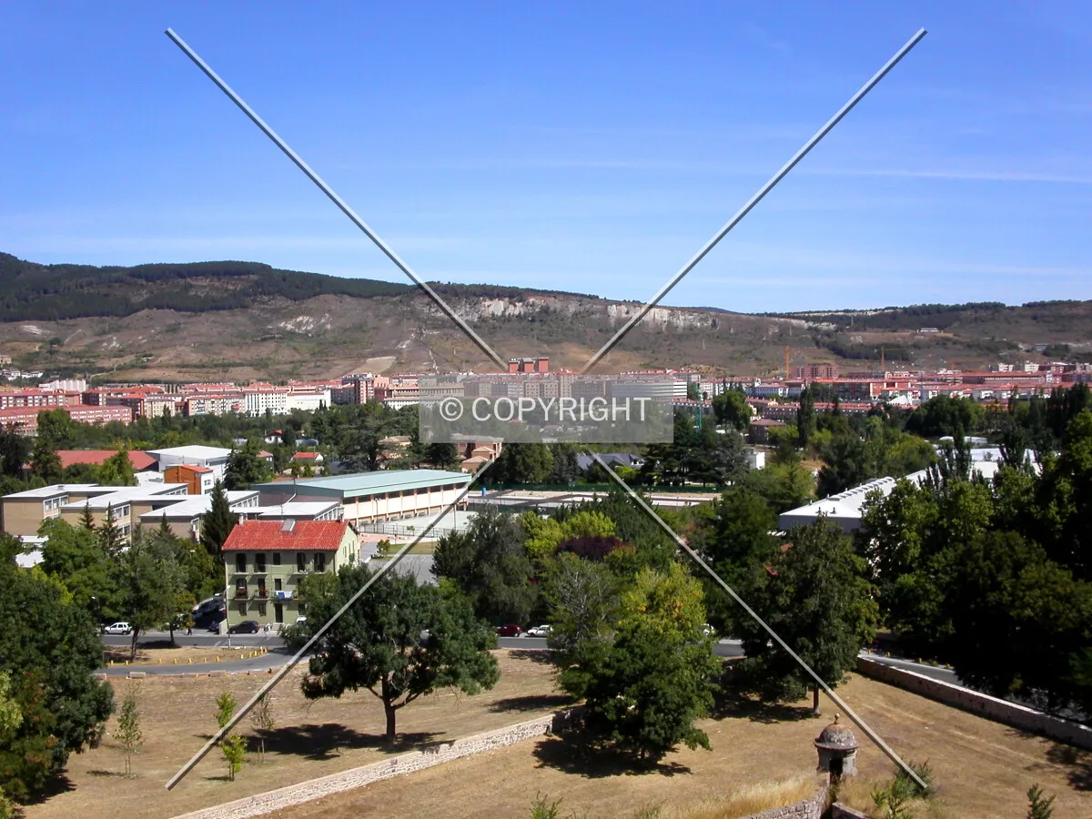 Looking toward the eastern side from the citywalls