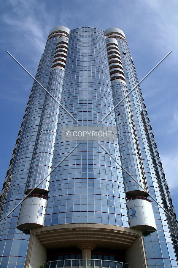 View up from Corniche Road