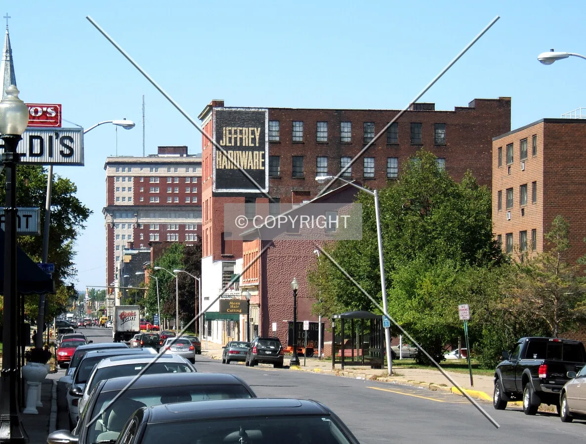 View from the southeast along Bleecker Street