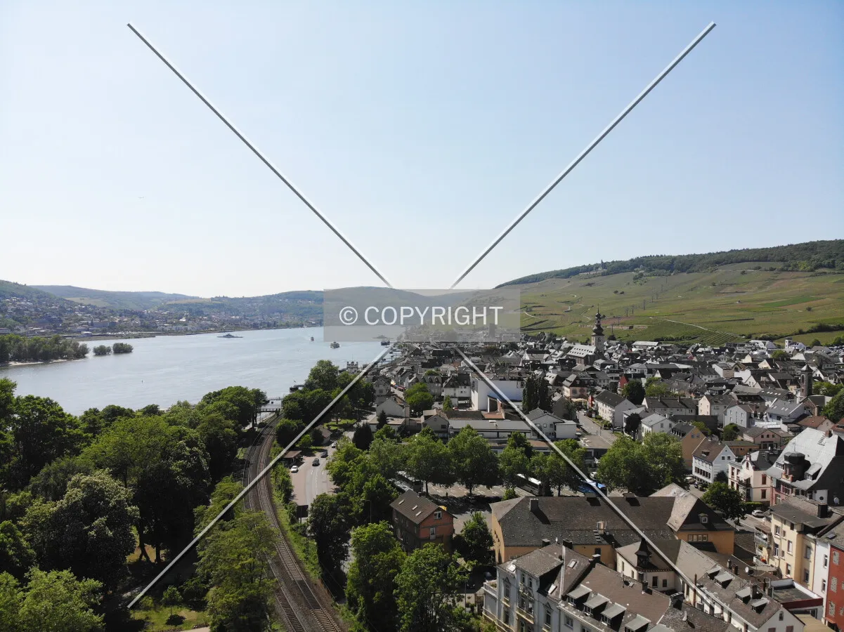 Rüdesheim am Rhein, Germany - panorama