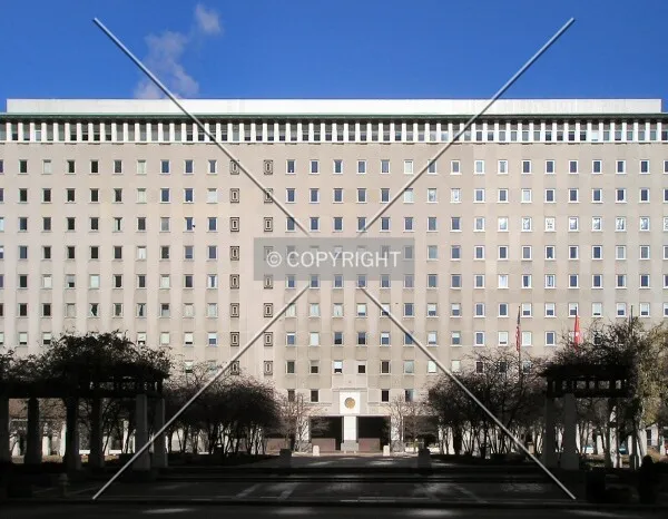 Rear elevation from 5th Street