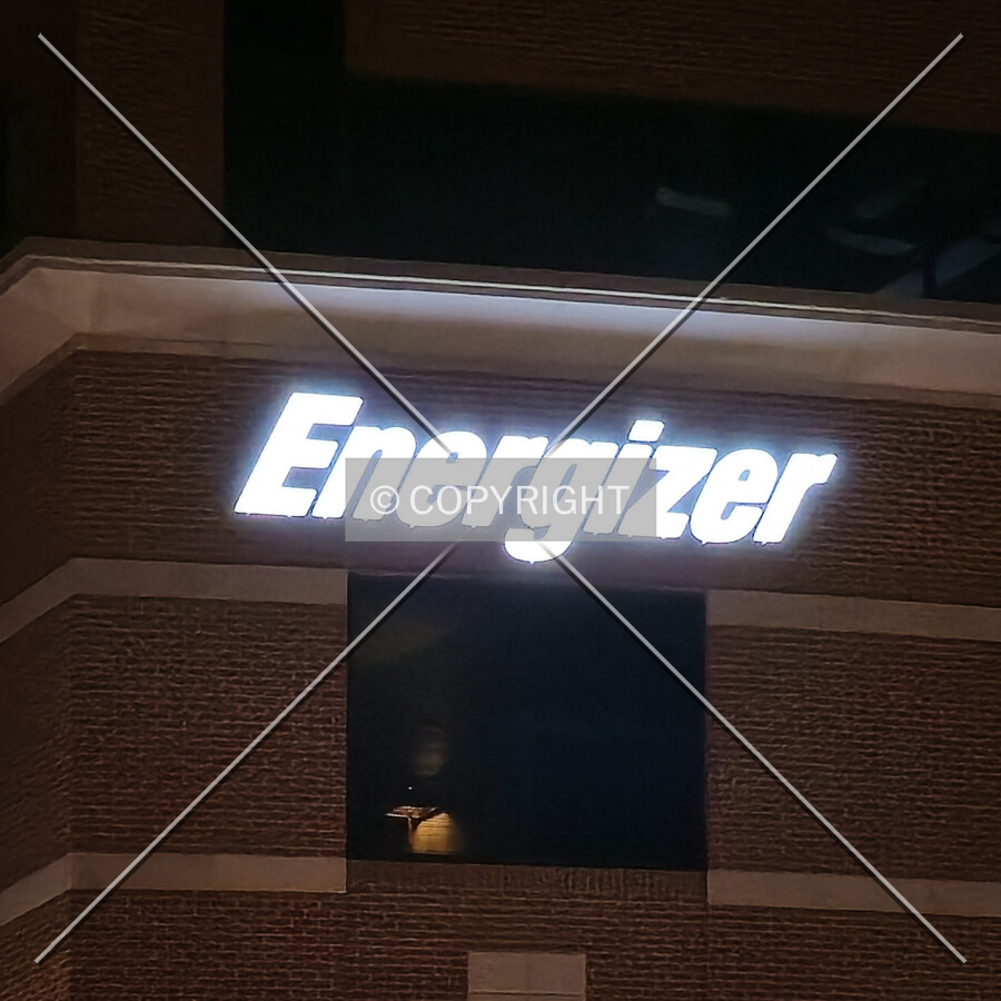Signage at night, Sunday, July 12, 2026