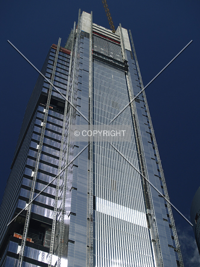 Looking up from the southeast