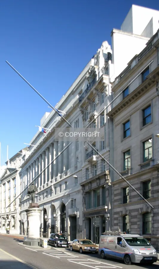 View east along Cornhill