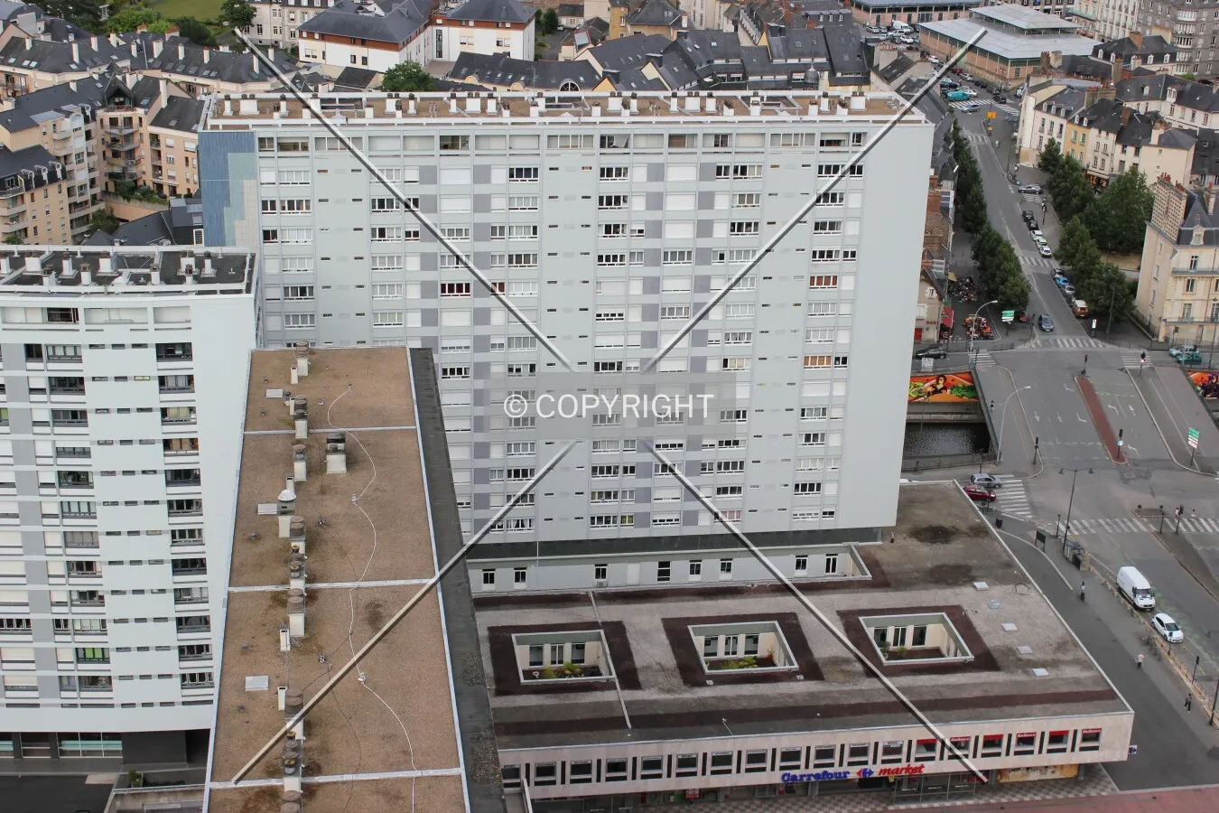 South view from The Horizons tower.