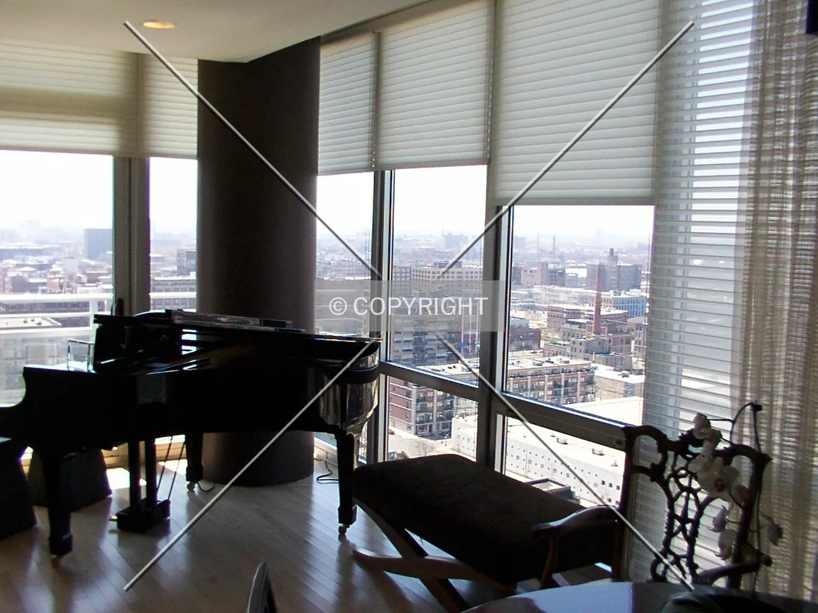 20th floor corner apartment overlooking the loft district