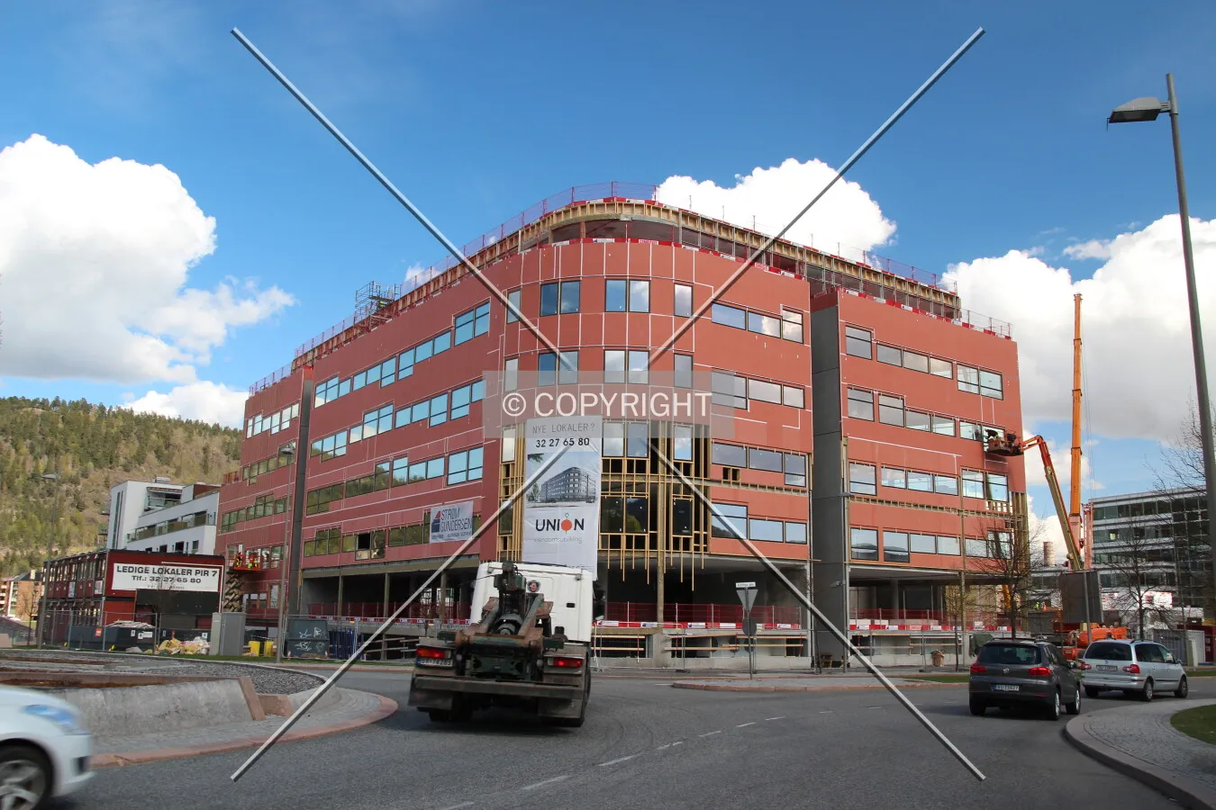 View from the southwest