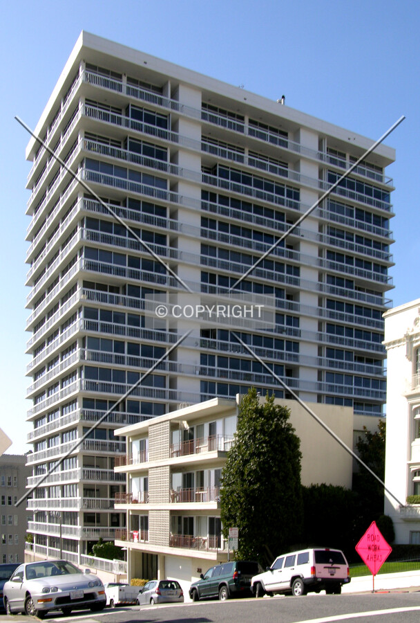 From Laguna Street to the northeast
