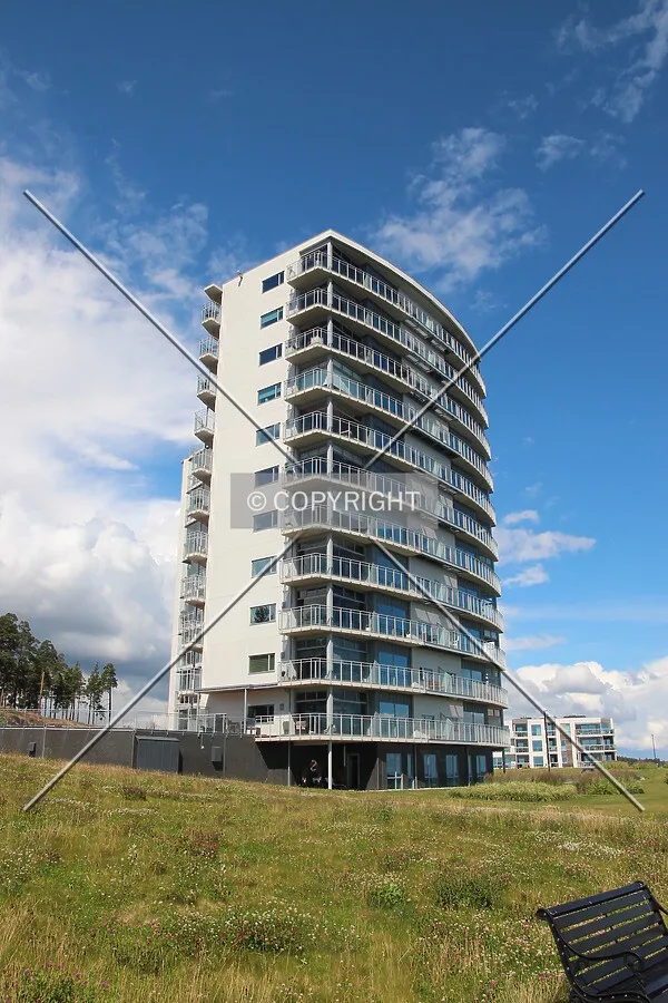 View from the southeast