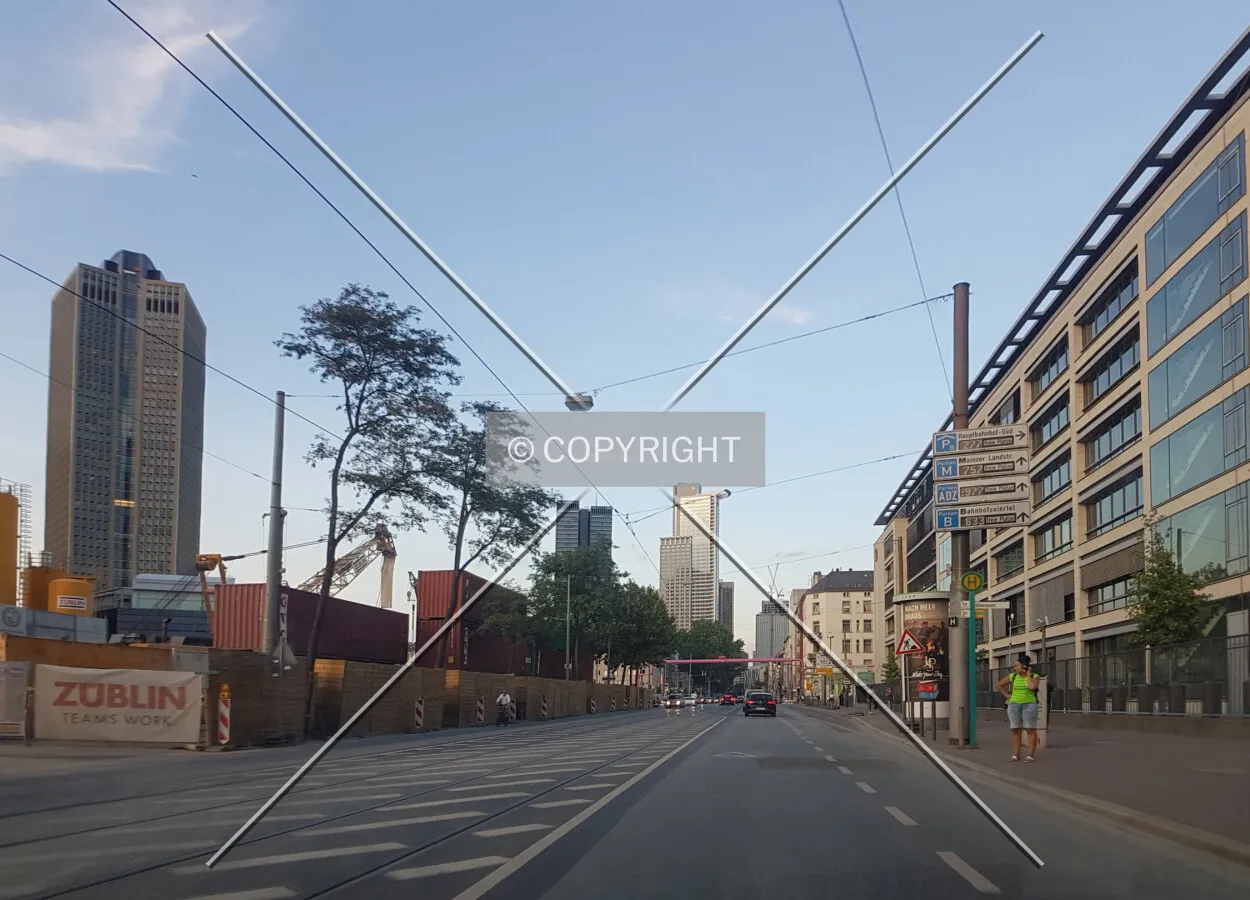 Mainzer Landstraße in Frankfurt