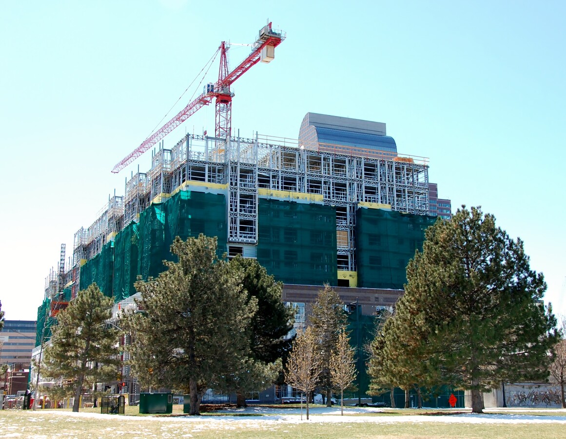 View from the north