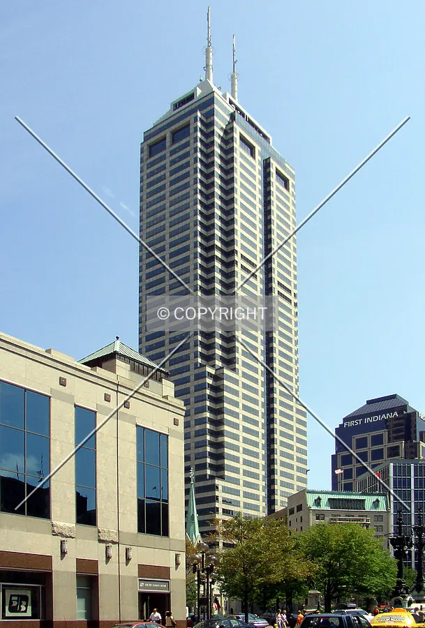 Looking northeast from Market Street