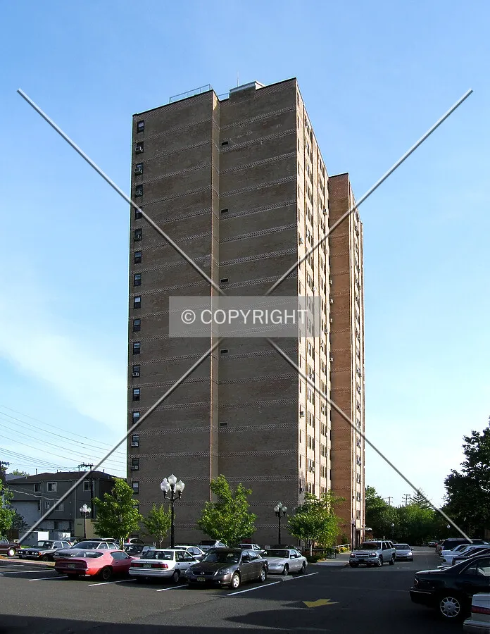 View from the northeast