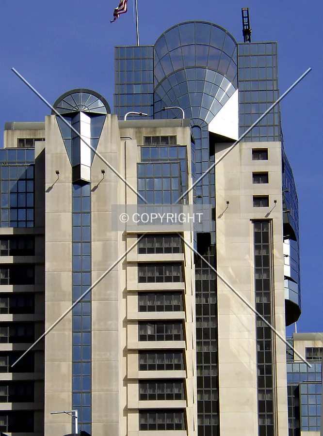 Upper floors on the northern side