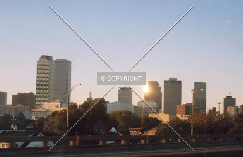 Skyline from Interstate 10