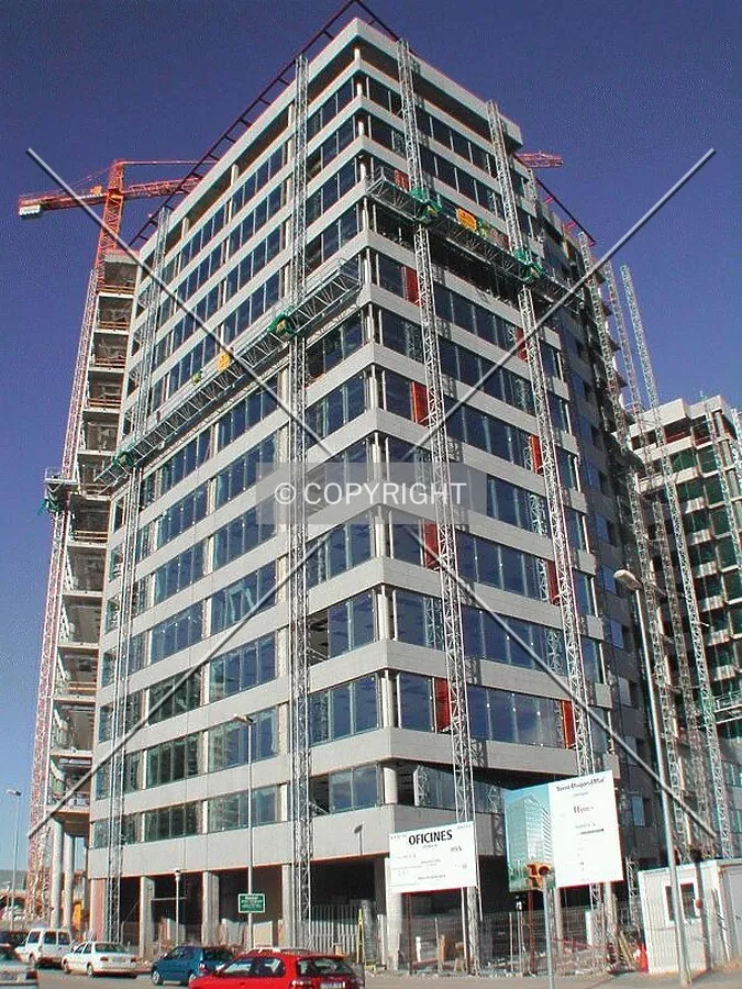 View of the building from the south