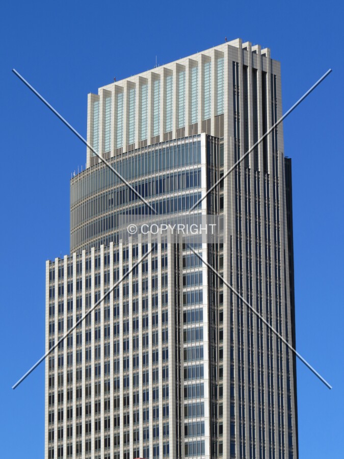 Top of the tower from South 13th Street