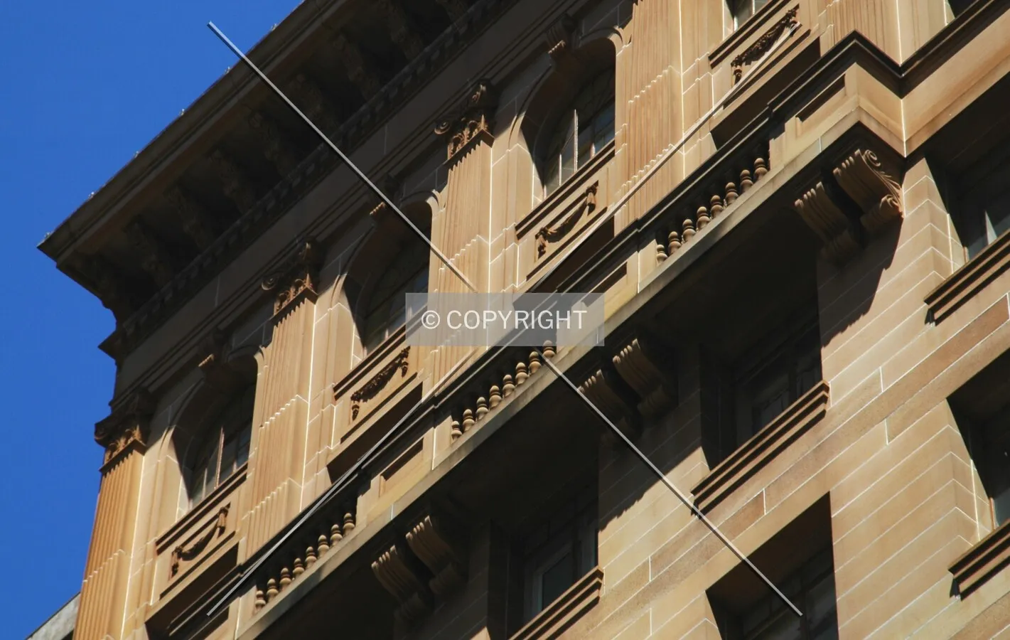 East facade detail