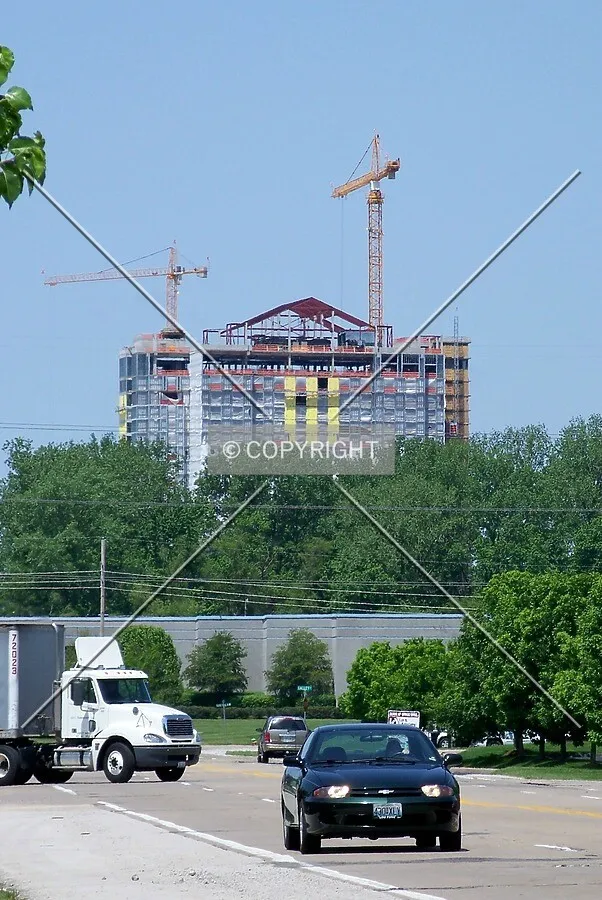 View from the city of Maryland Heights to the east