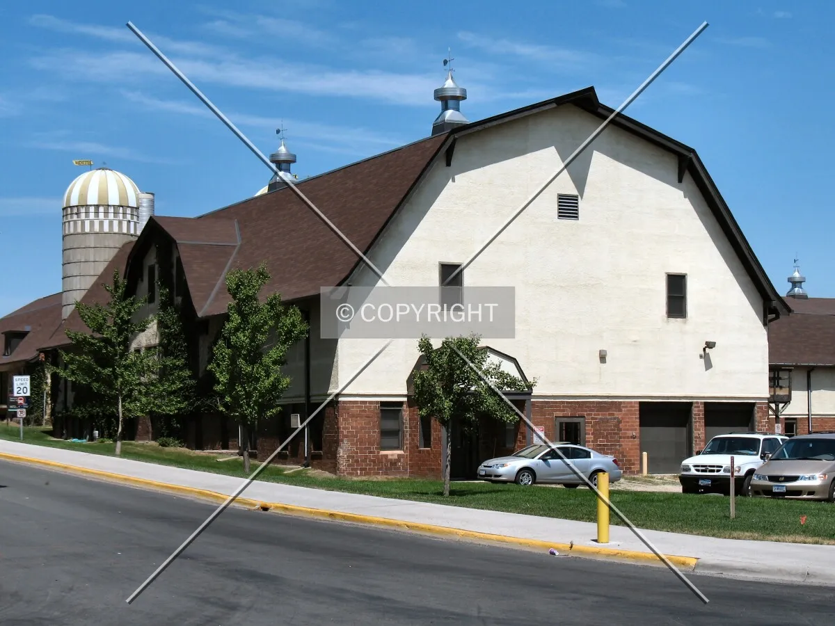 View to the northeast across Gortner Avenue