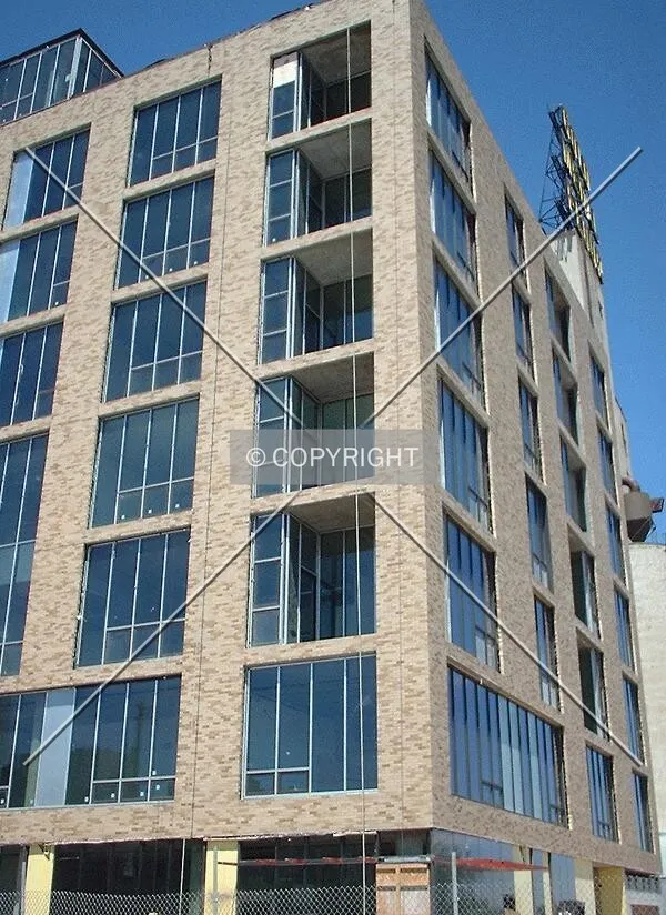 Southeast corner balconies, from 2nd Street