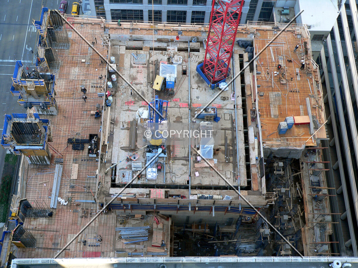 View from the 35th floor of the LaSalle-Wacker Building