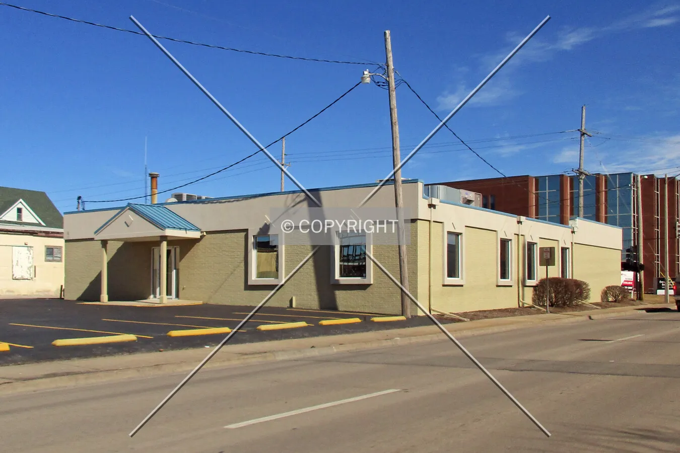 View from the southwest; February 19, 2016