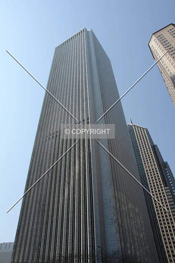 Looking up the Aon Center