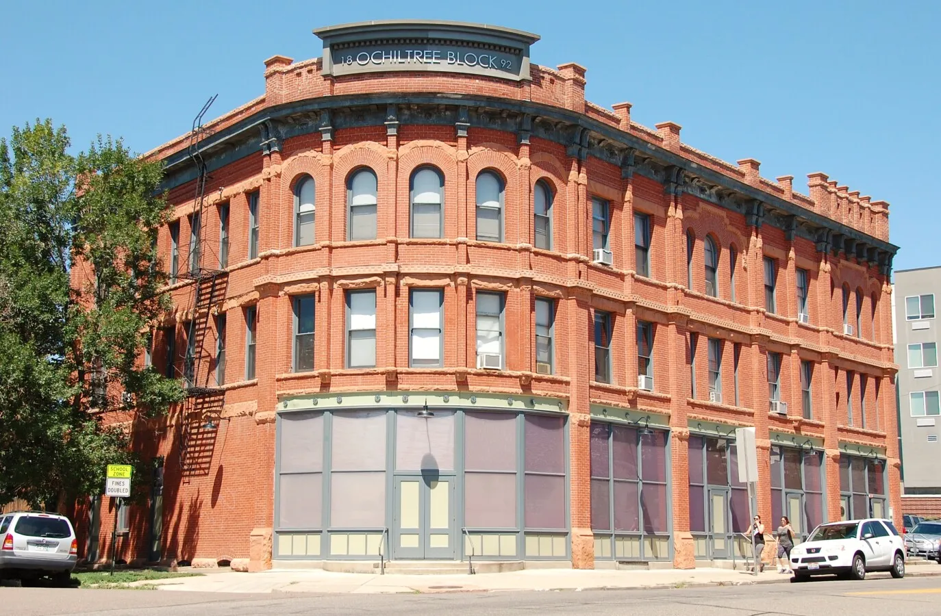 View from the southeast