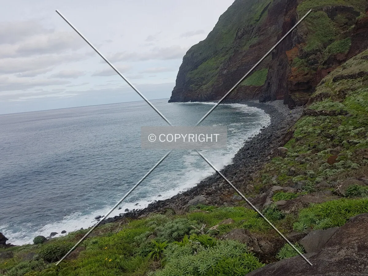 Mountains at the coast