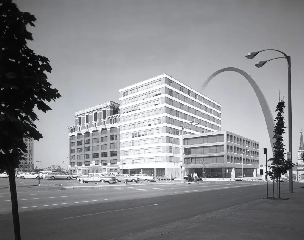 Vintage view from the southwest; May 1967