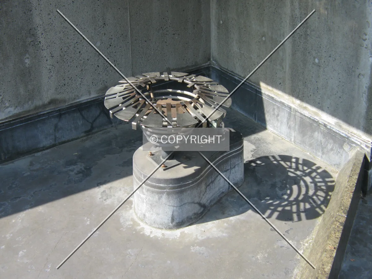 Fountain in the southern plaza