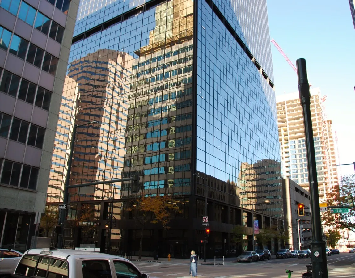 View to the north