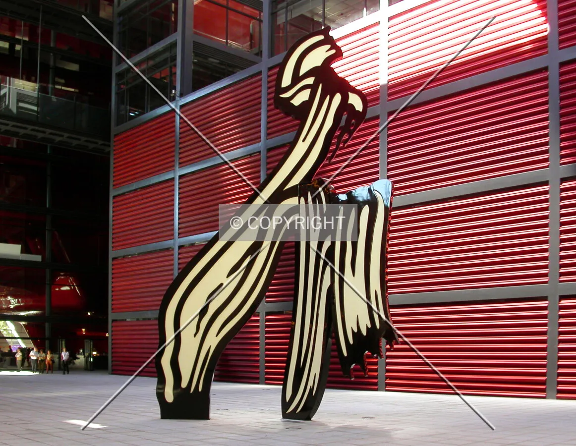 Esculpture in the court yard