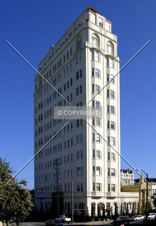From Alta Plaza Park to the southwest