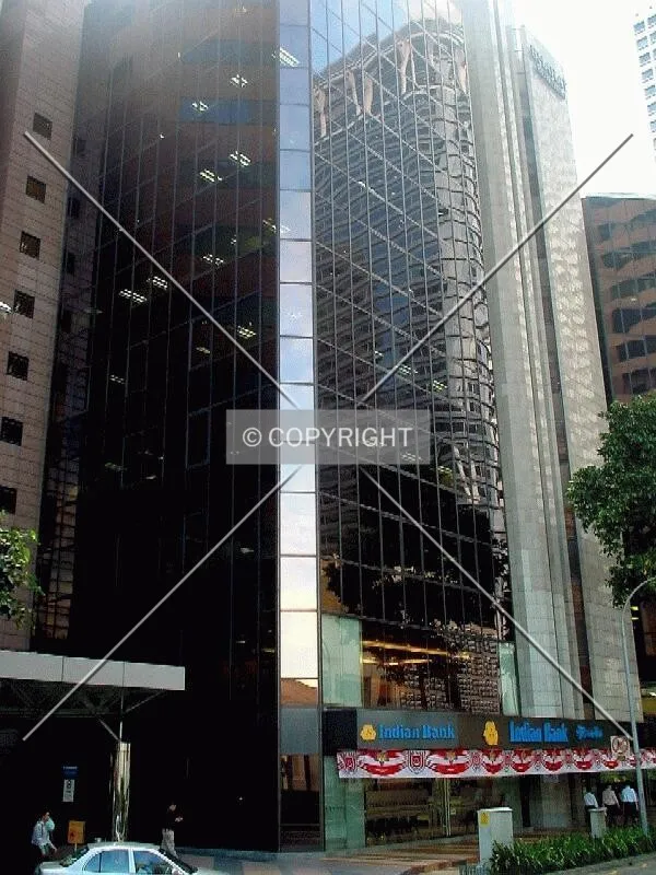 View from Raffles Place