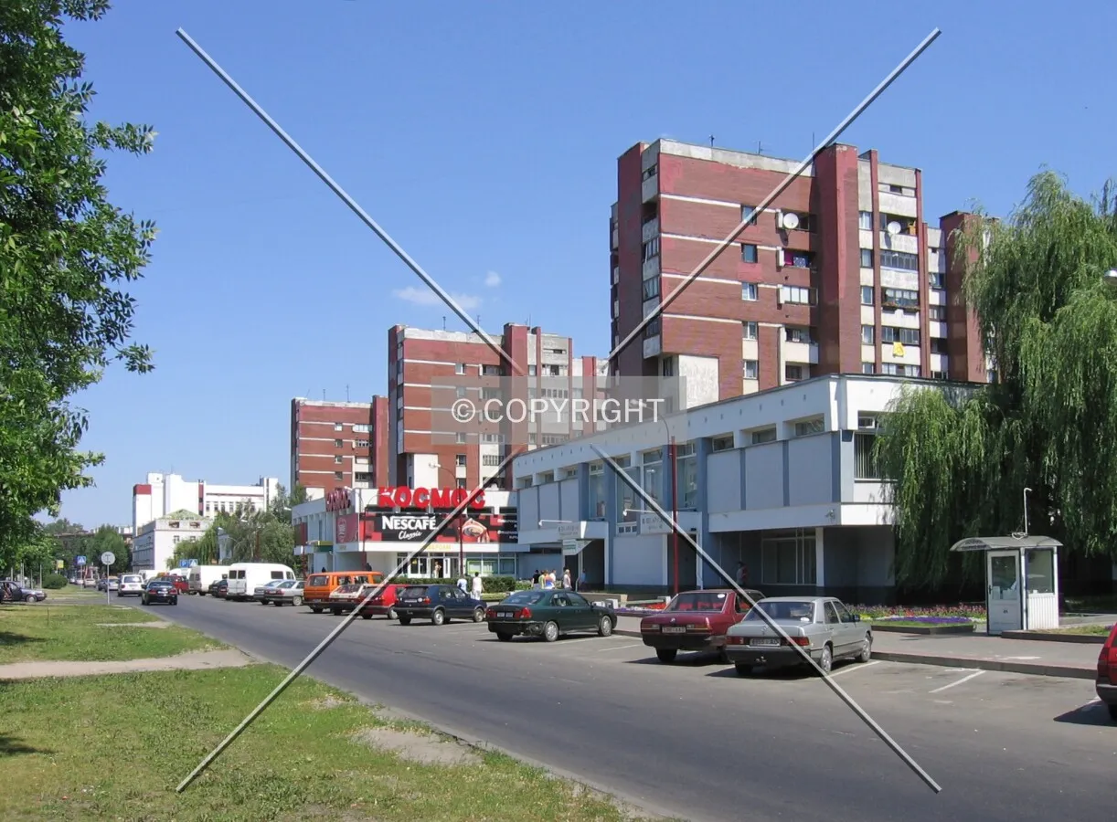 View along Kosmonavtov Boulevard