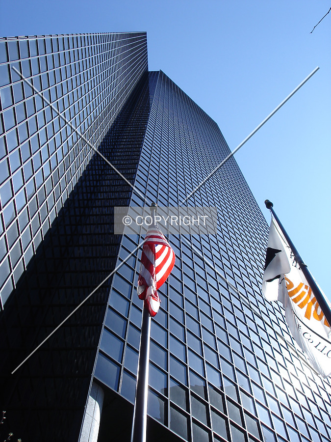 Viewed from the plaza area