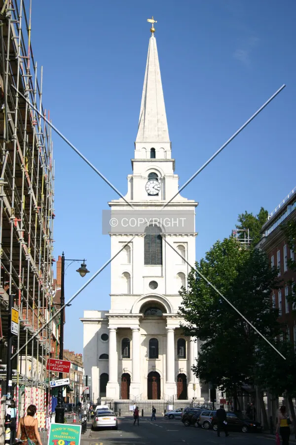 Full-height view from along Brush Field Street