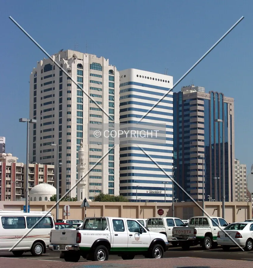 Skyscrapers on Sheikh Zayed the Second street