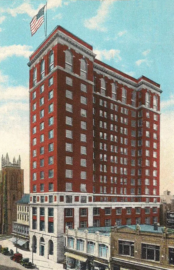 View from the northeast