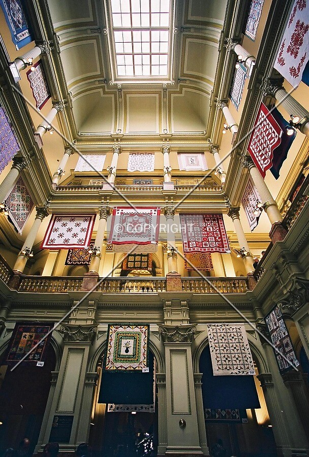View of one of the atrium spaces