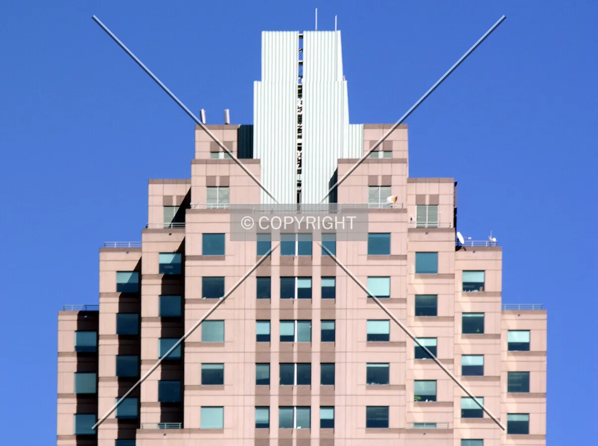 Upper floors from the west
