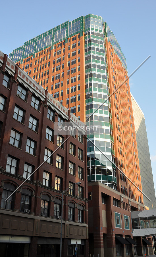 Looking up from the north