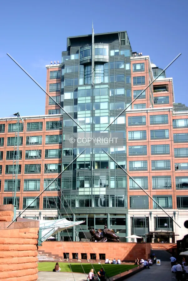 View of the rear from Exchange Square