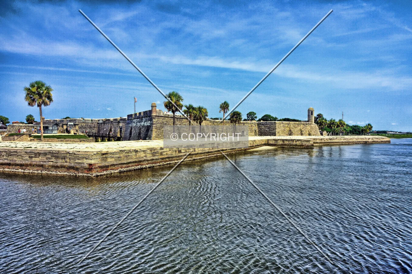 Castillo de San Marcos, St. Augustine, Florida, U.S.A.