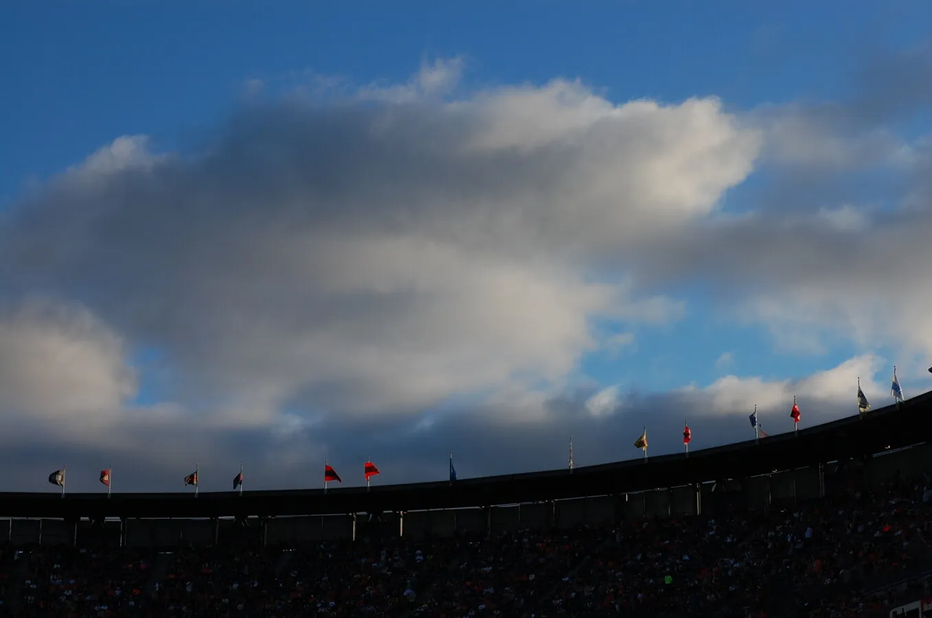 Evening clouds