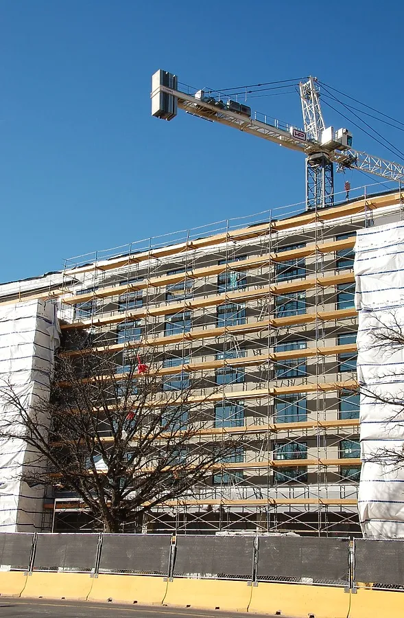 Looking northwest